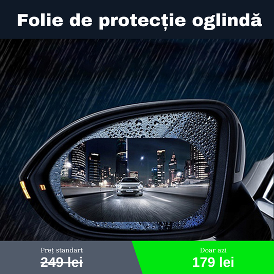 Folie de protecție oglindă auto